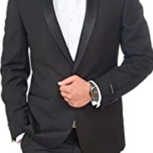 Azar Man double buttoned tuxedo jacket 38 Regular Oversized Blazer